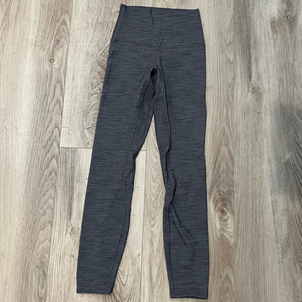 Lululemon Align Pant 25” Mini Heathered Herringbone